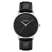 Montre Minimale Slim En Cuir Pour Homme S