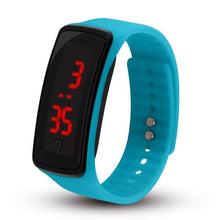 Montre Sport Electronique Pour Homme Et Femme Bleu Ciel