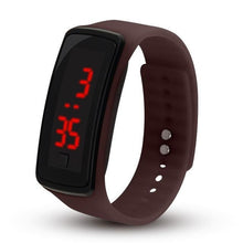 Montre Sport Electronique Pour Homme Et Femme Marron