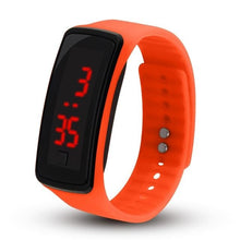 Montre Sport Electronique Pour Homme Et Femme Orange