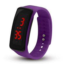 Montre Sport Electronique Pour Homme Et Femme Violet