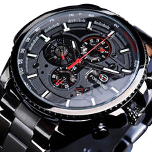 Montre Squelette Business Décontracté En Acier A