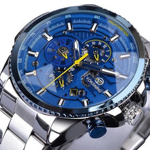 Montre Squelette Business Décontracté En Acier B
