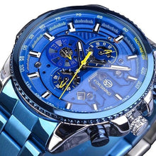 Montre Squelette Business Décontracté En Acier E