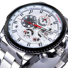 Montre Squelette Business Décontracté En Acier F