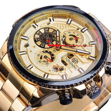 Montre Squelette Business Décontracté En Acier G