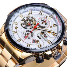 Montre Squelette Business Décontracté En Acier L