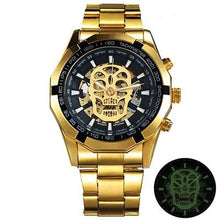 Montre Squelette En Acier Pour Homme