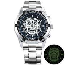 Montre Squelette En Acier Pour Homme