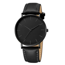 Montre Style Décontracté Vif En Cuir D